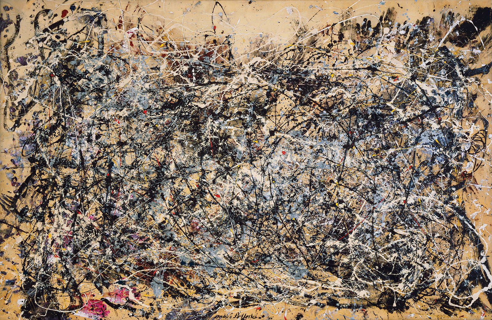 A given Jackson Pollock
